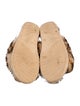 EMU Australia Shearling Animal Print Slides