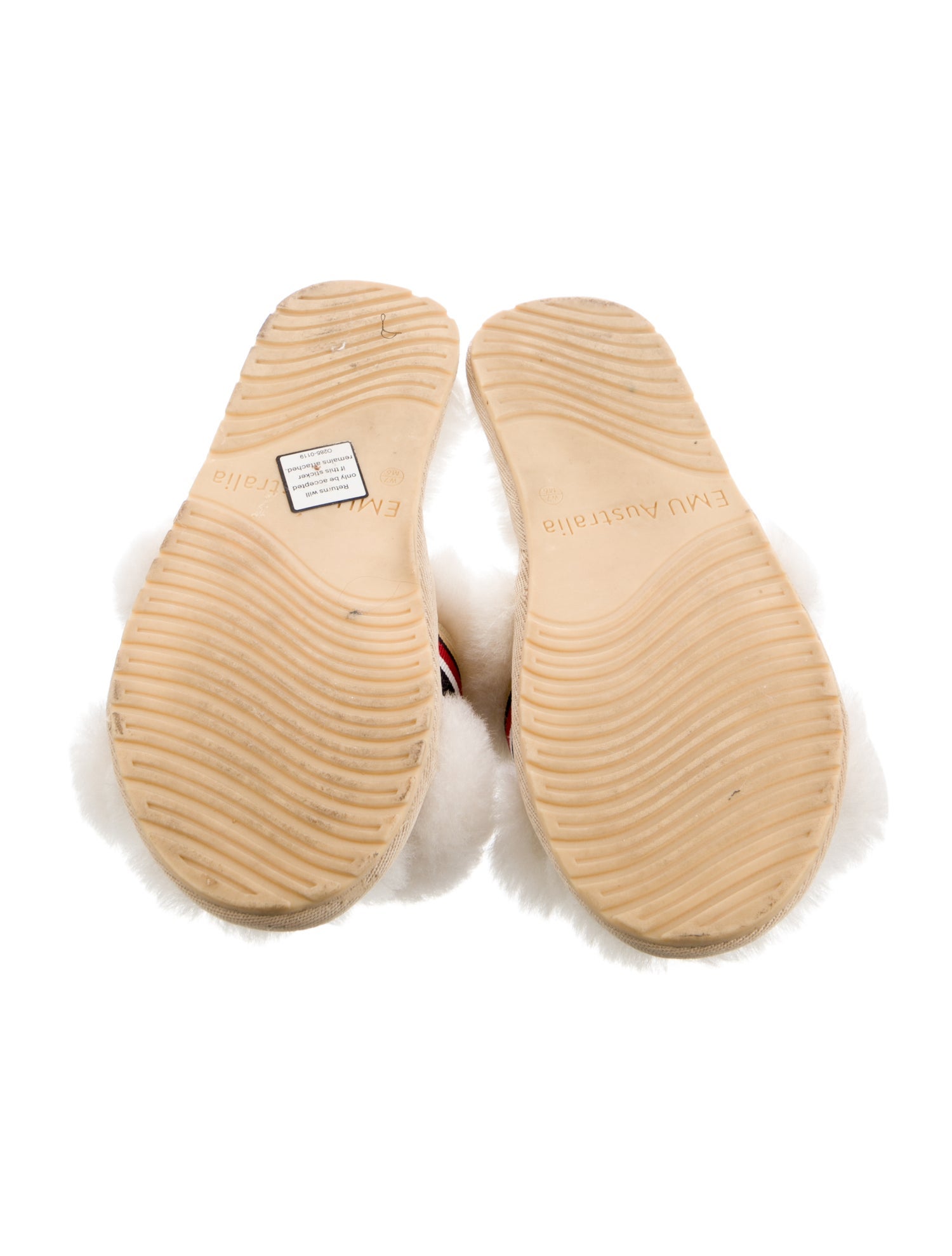 EMU Australia Faux Fur Printed Slides