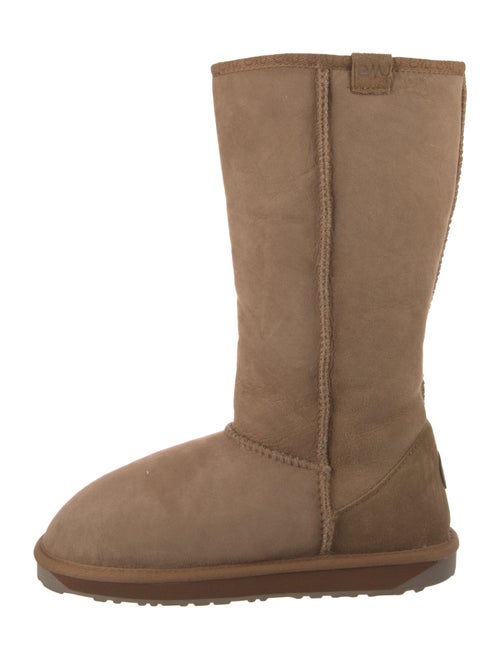 EMU Australia Suede Fur Trim Boots