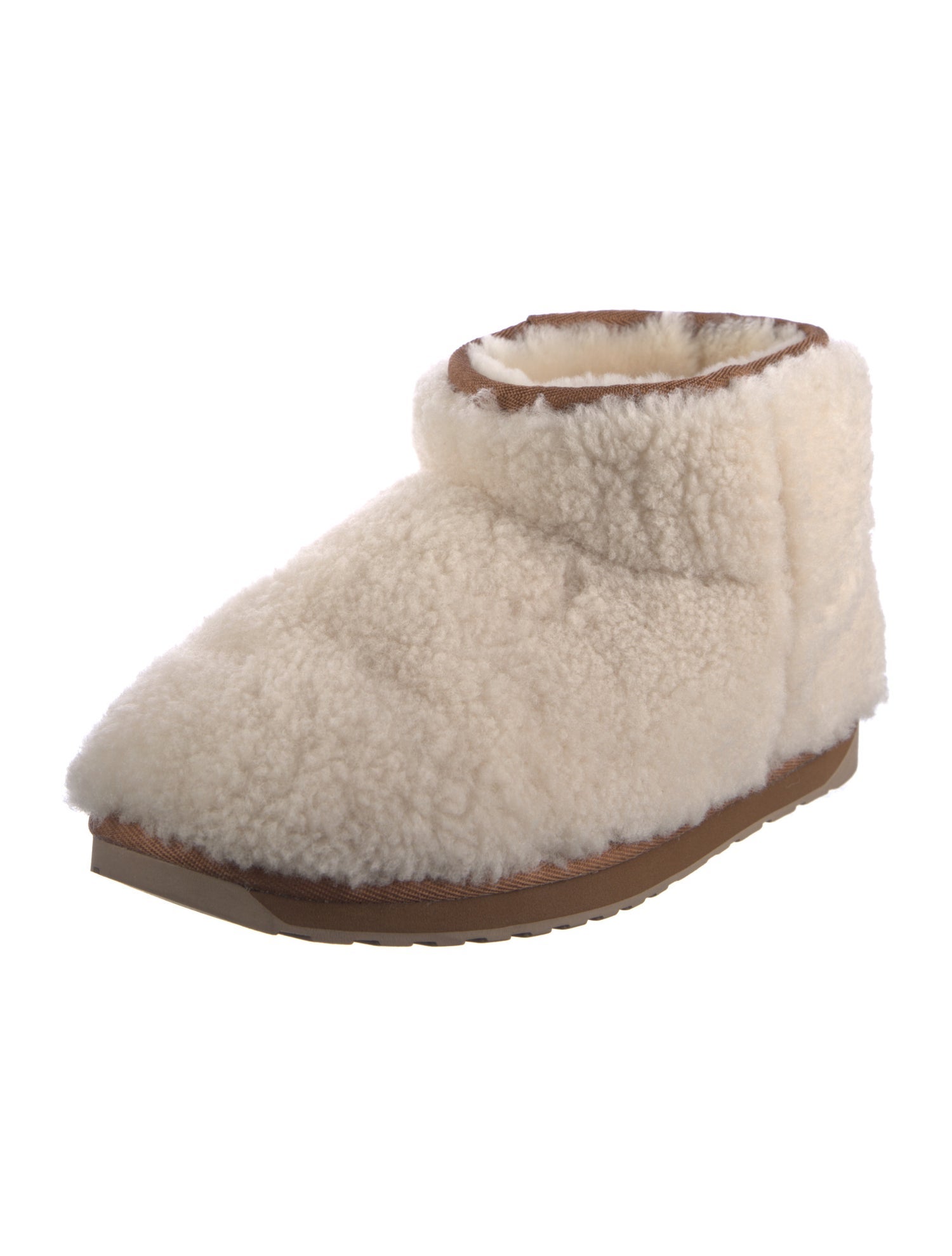 EMU Australia Shearling Colorblock Pattern Boots