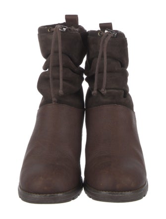 EMU Australia Leather Lace-Up Boots