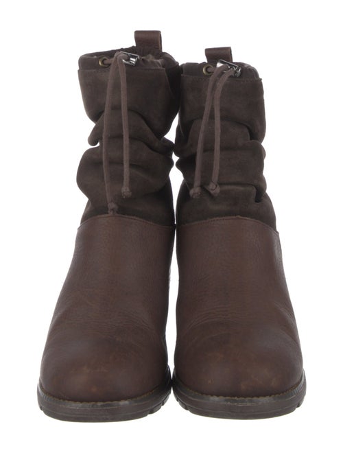 EMU Australia Leather Lace-Up Boots