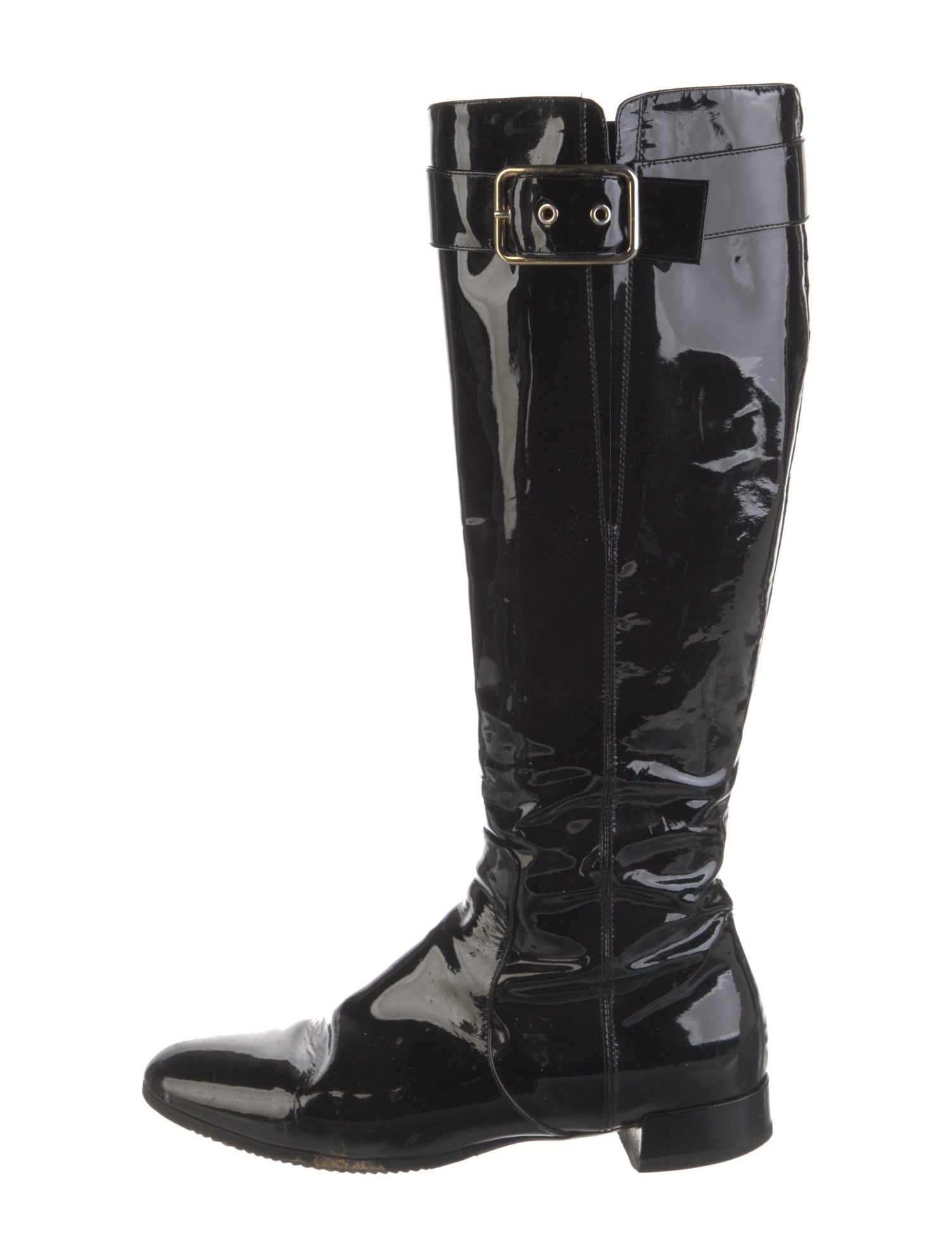 EMU Australia Patent Leather Riding Boots