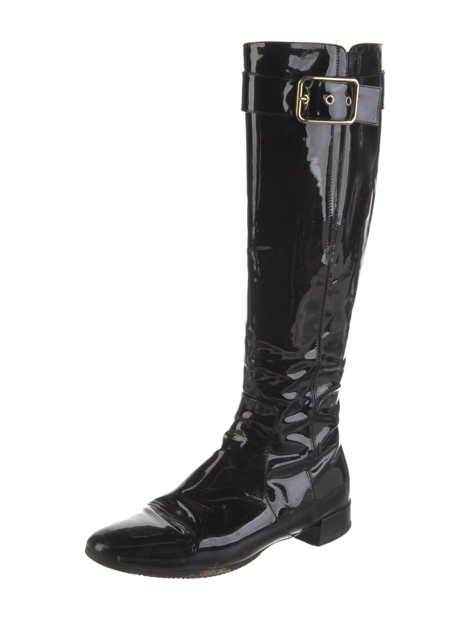 EMU Australia Patent Leather Riding Boots
