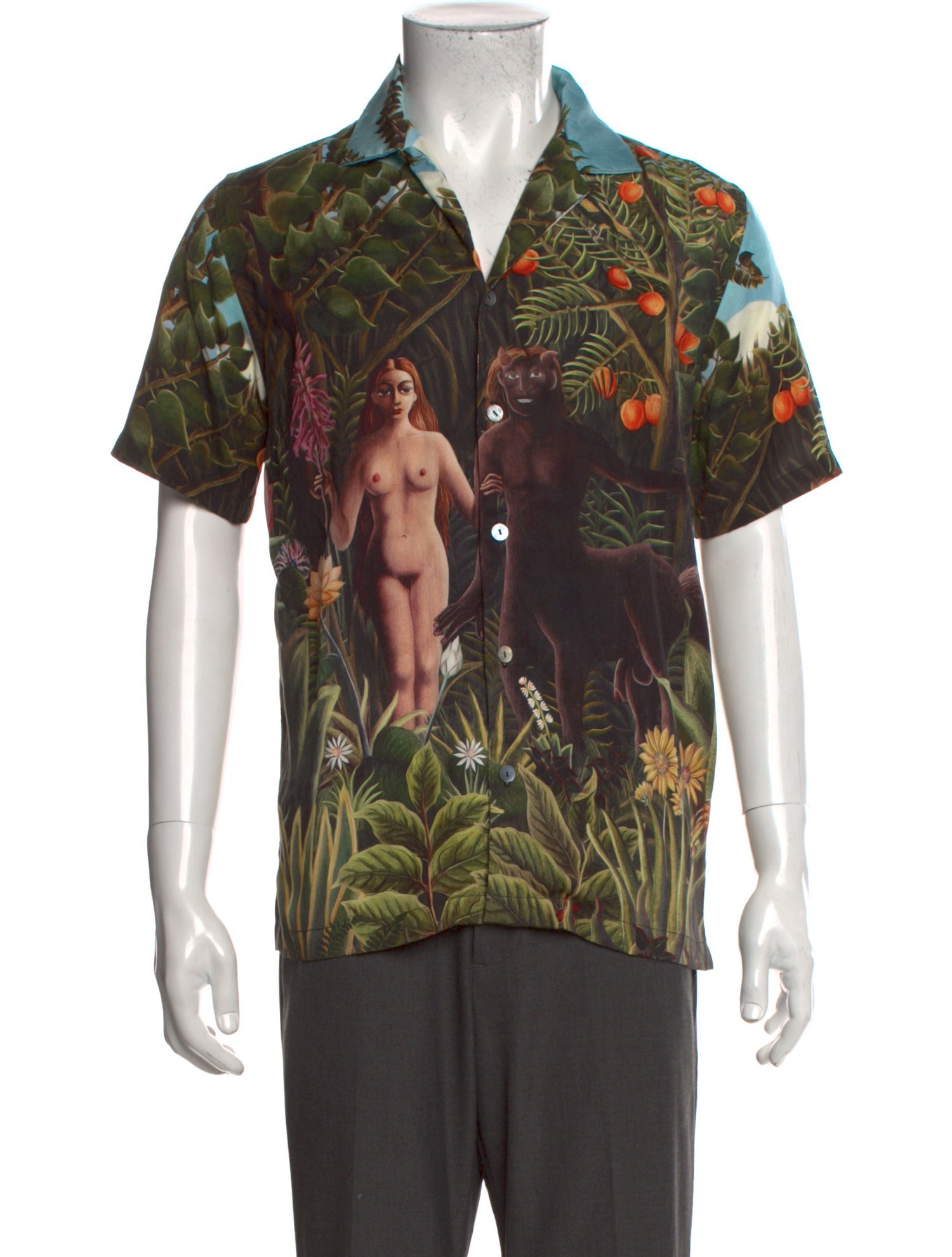 Endless Joy Floral Print Short Sleeve Shirt