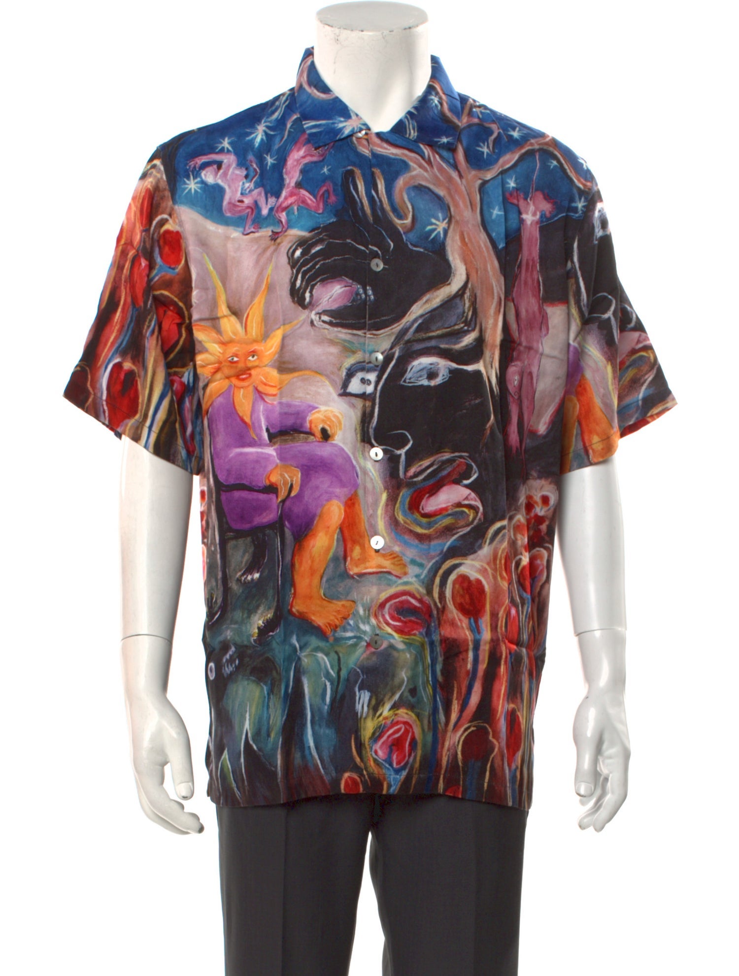 Endless Joy Printed Short Sleeve Shirt w/ Tags