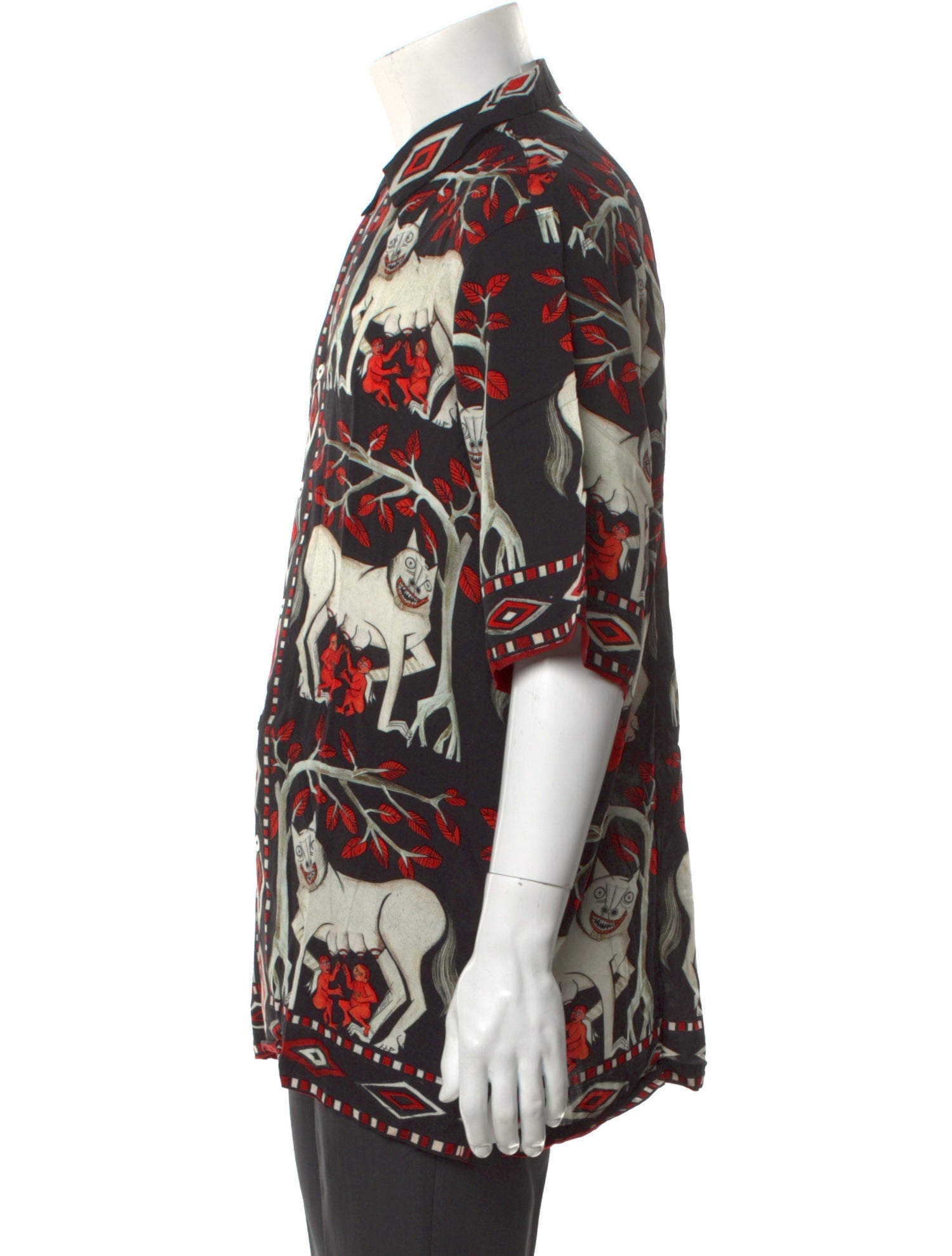 Endless Joy Printed Short Sleeve Shirt w/ Tags