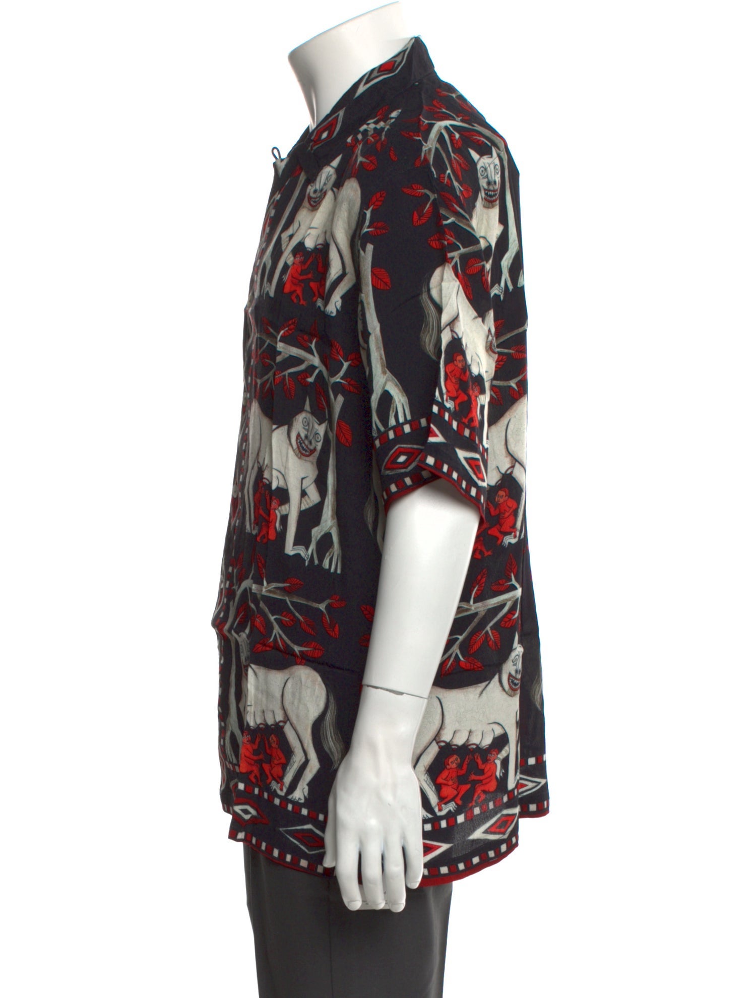 Endless Joy Printed Short Sleeve Shirt w/ Tags