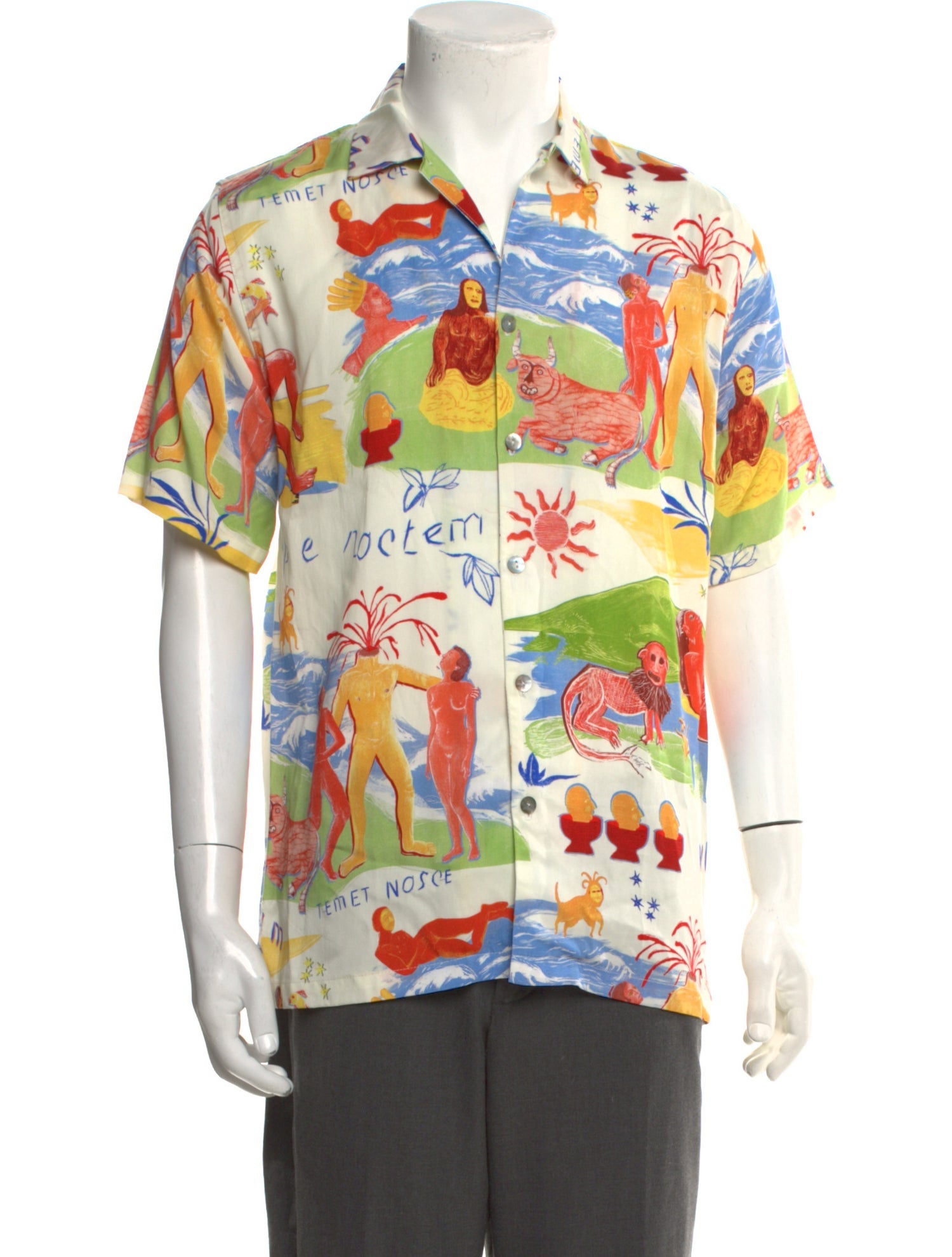 Endless Joy Printed Short Sleeve Shirt