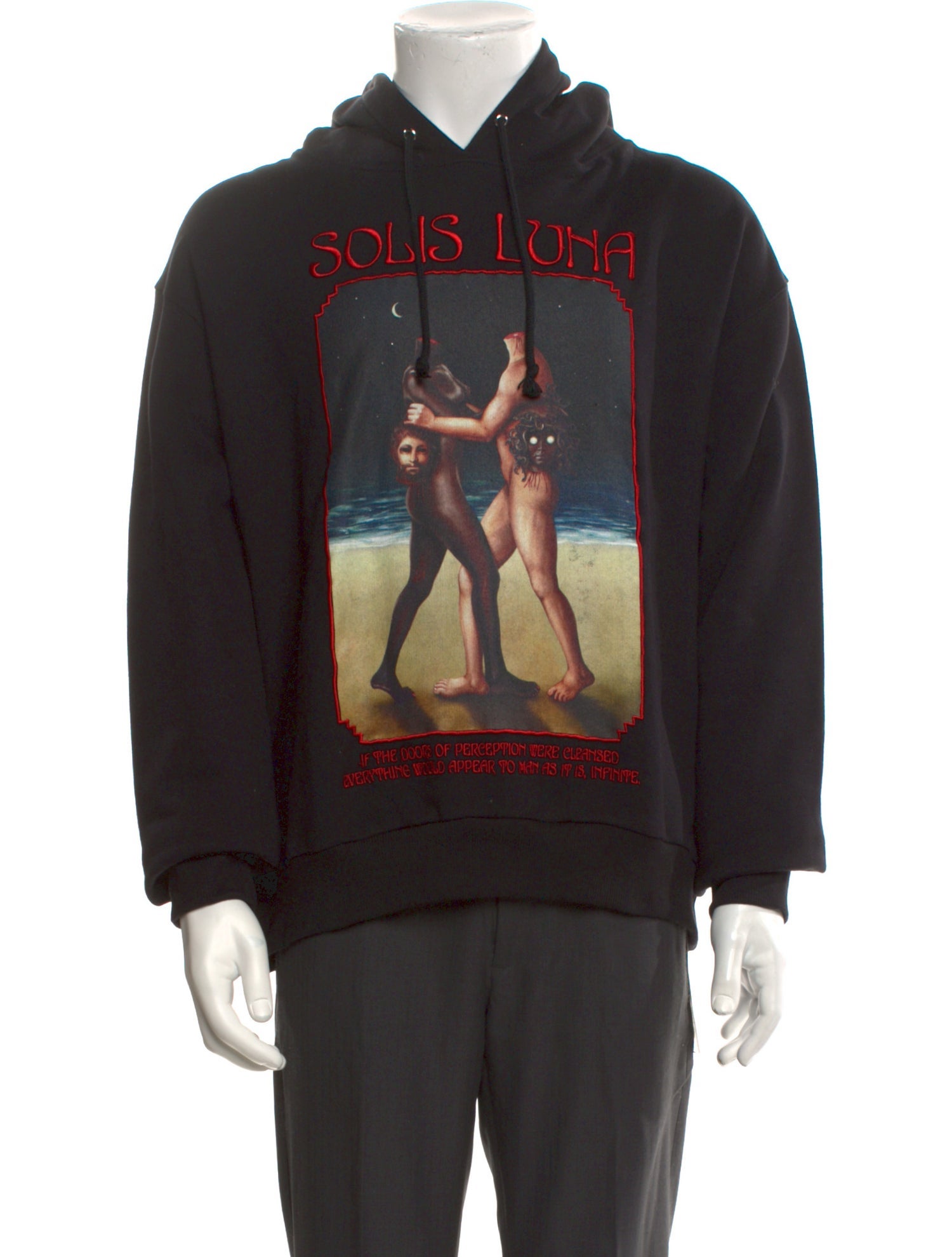 Endless Joy Graphic Print Crew Neck Hoodie w/ Tags