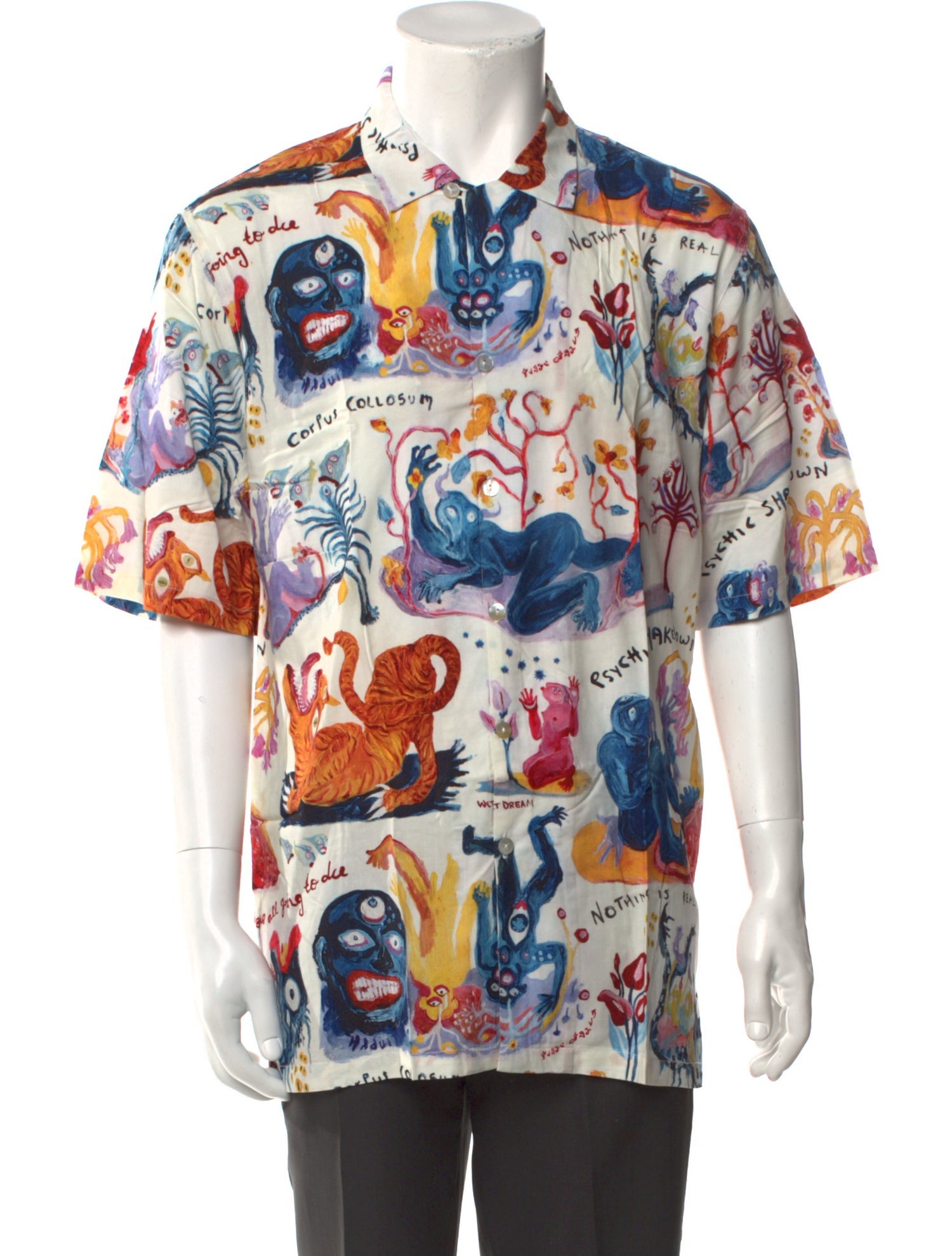 Endless Joy Silk Printed Shirt