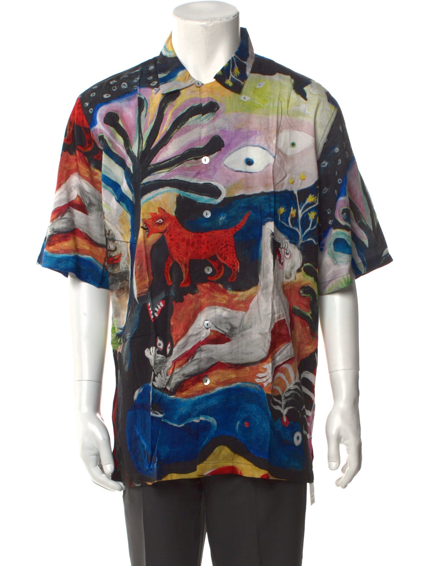 Endless Joy Printed Short Sleeve Shirt