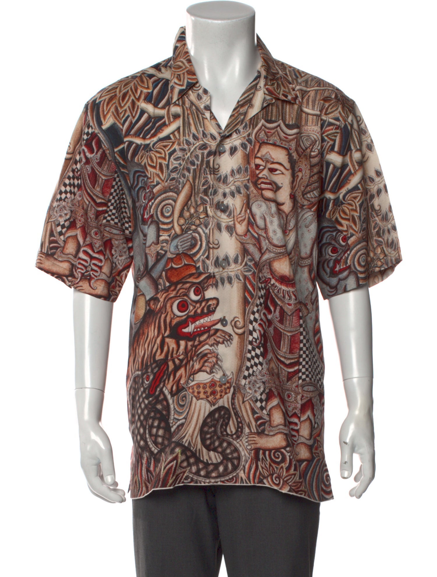 Endless Joy Silk Printed Shirt