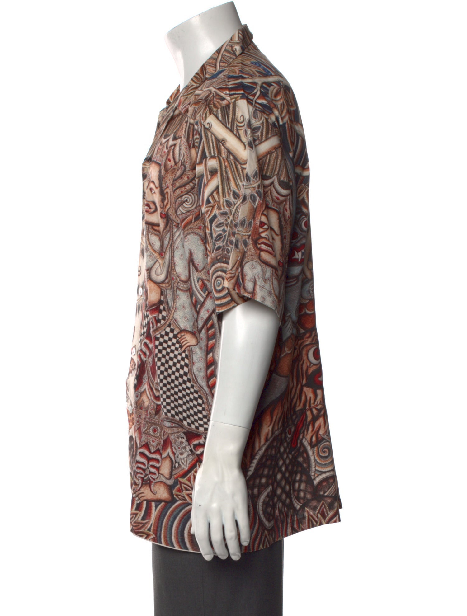 Endless Joy Silk Printed Shirt