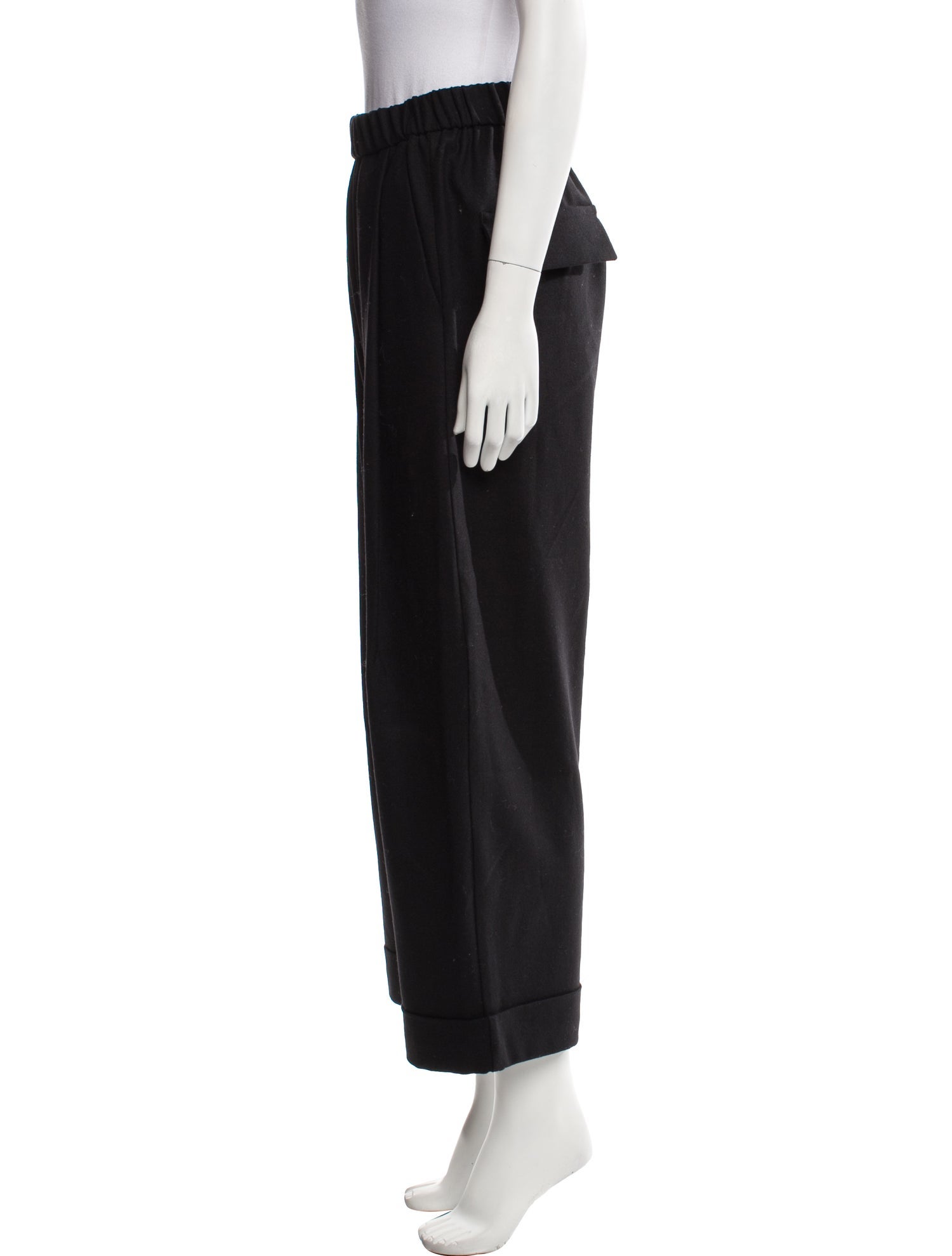 N_8 Wool Wide Leg Pants