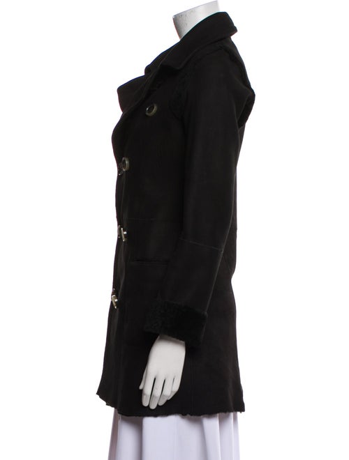 Enes Lambskin Peacoat
