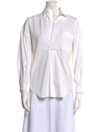 Enfold Long Sleeve Button-Up Top