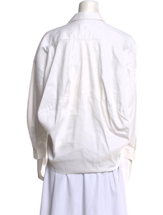 Enfold Long Sleeve Button-Up Top