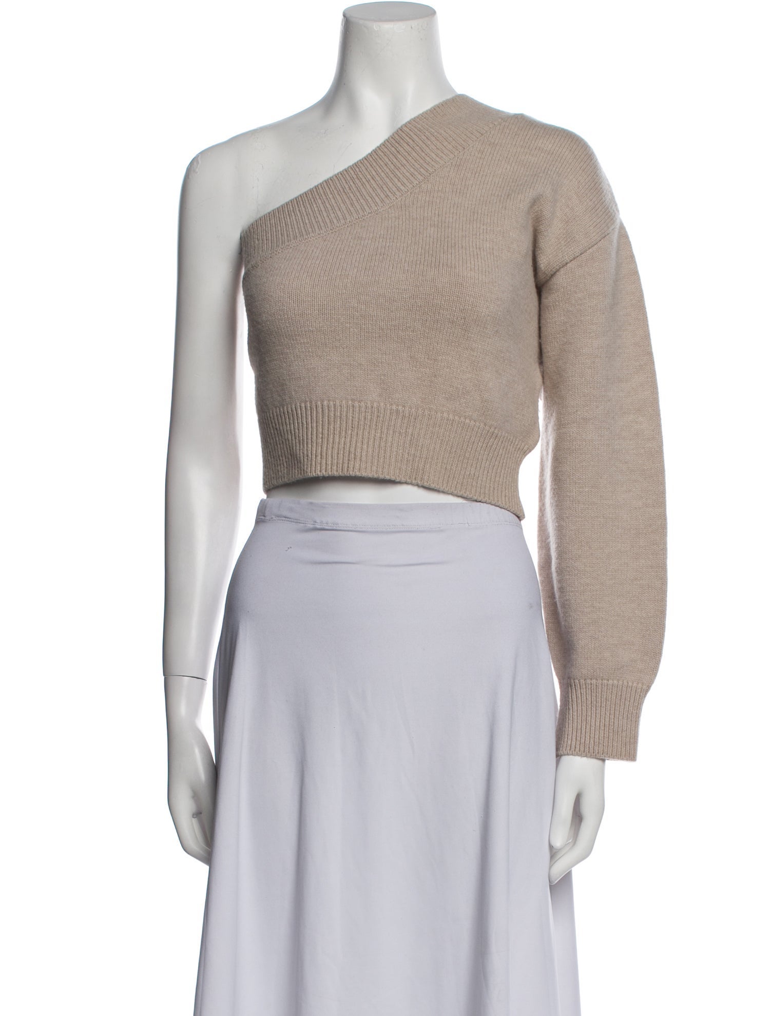 Enfold Wool One-Shoulder Sweater