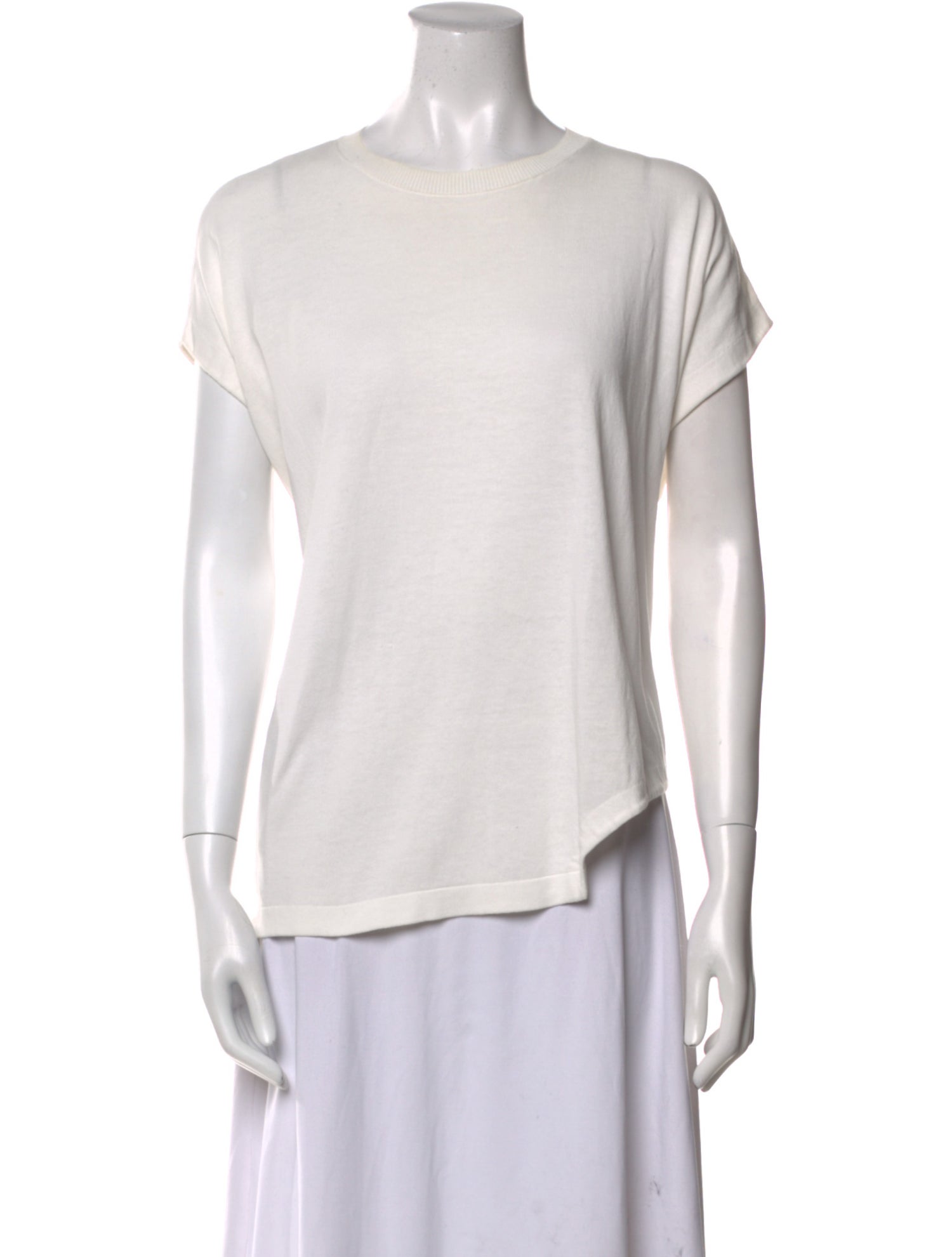 Enfold Scoop Neck Short Sleeve T-Shirt