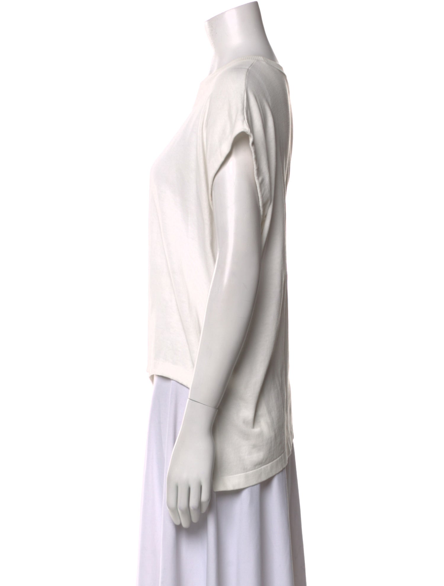 Enfold Scoop Neck Short Sleeve T-Shirt