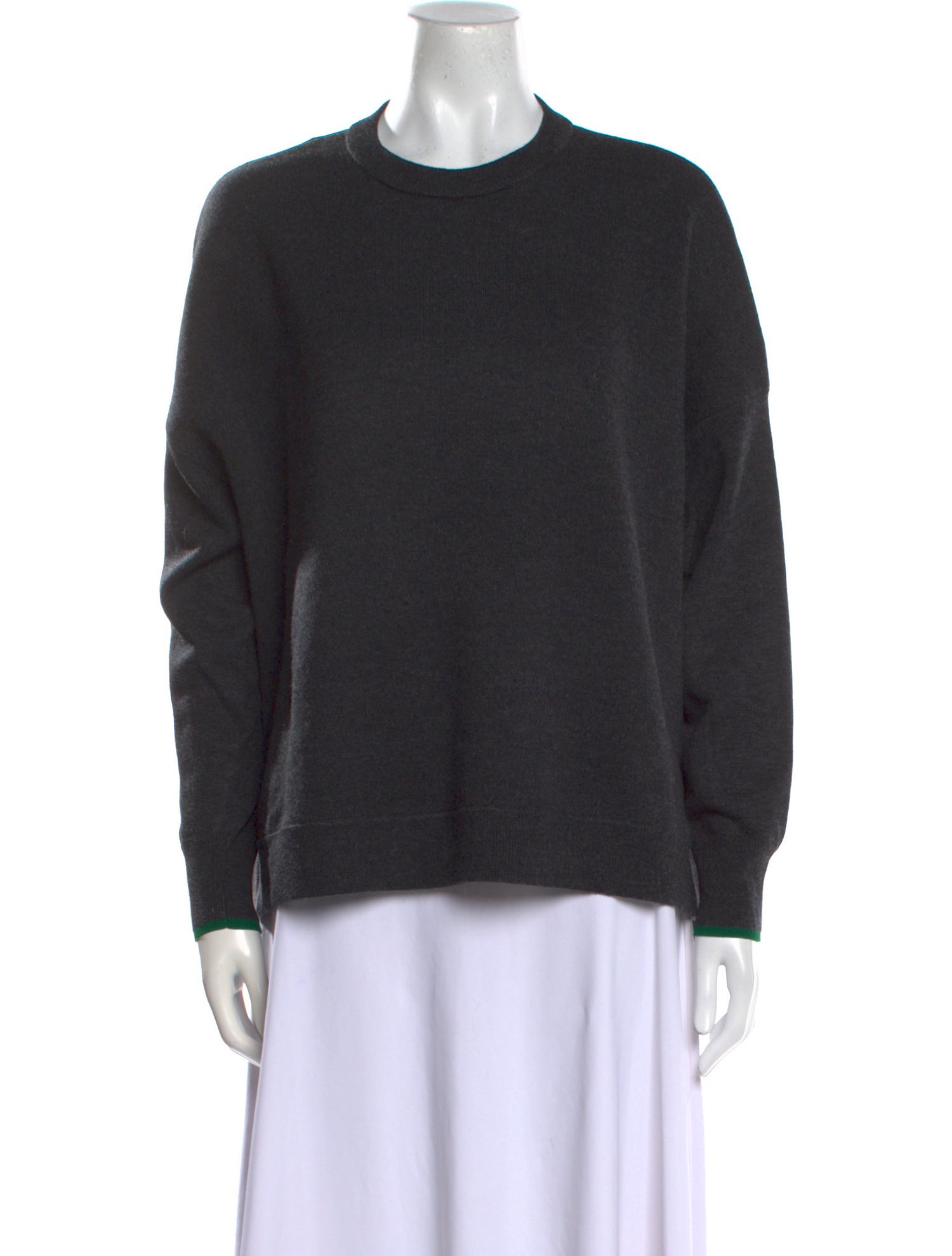 Enfold Wool Crew Neck Sweater