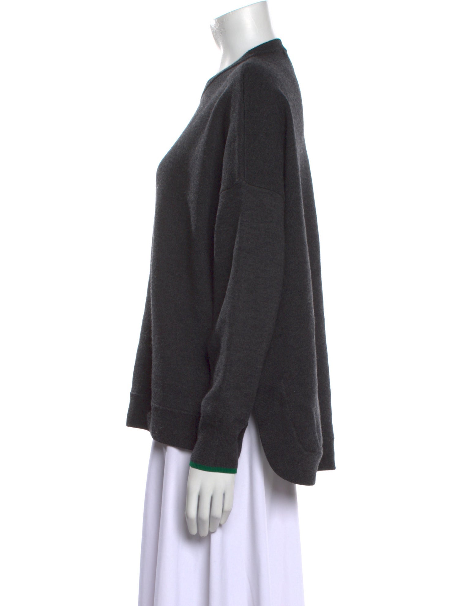 Enfold Wool Crew Neck Sweater