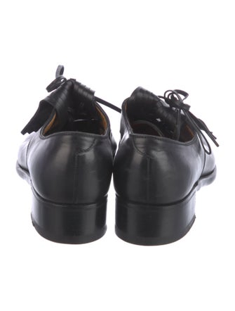 Enzo Bonafè Leather Espadrilles