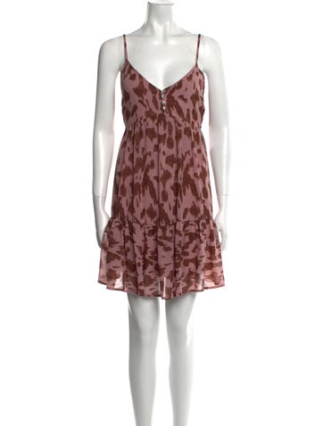 entro Dresses Animal Print Mini Dress M
