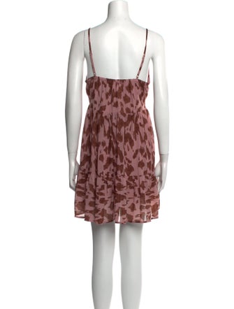 entro Animal Print Mini Dress