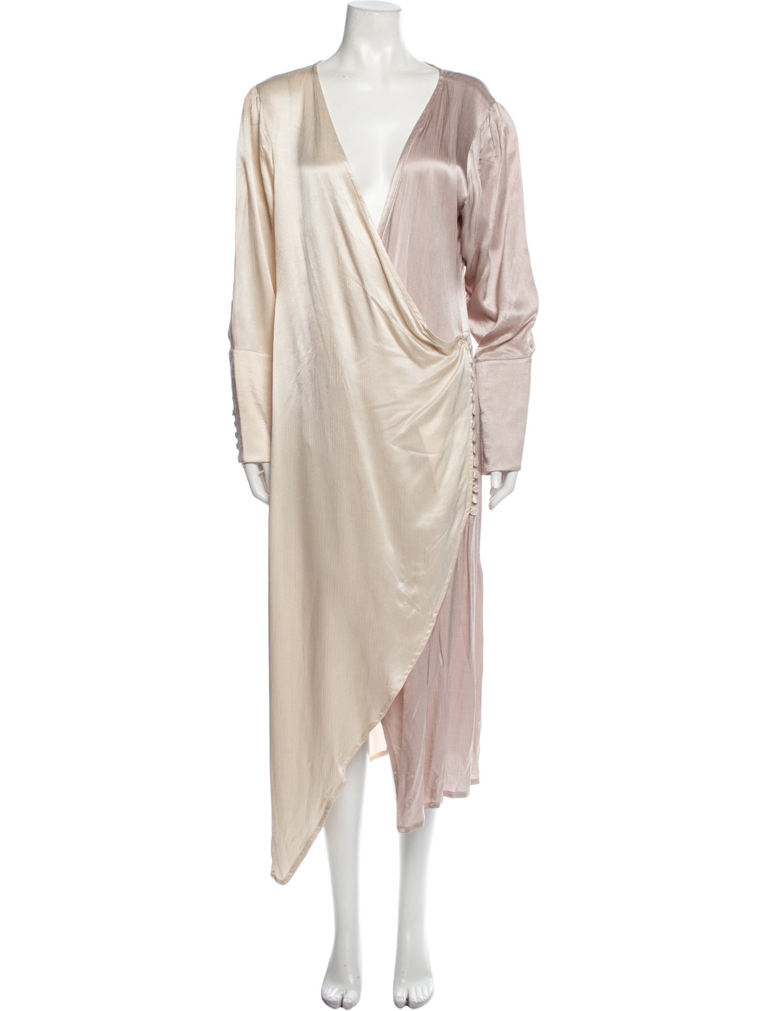 Envelope1976 Plunge Neckline Long Dress