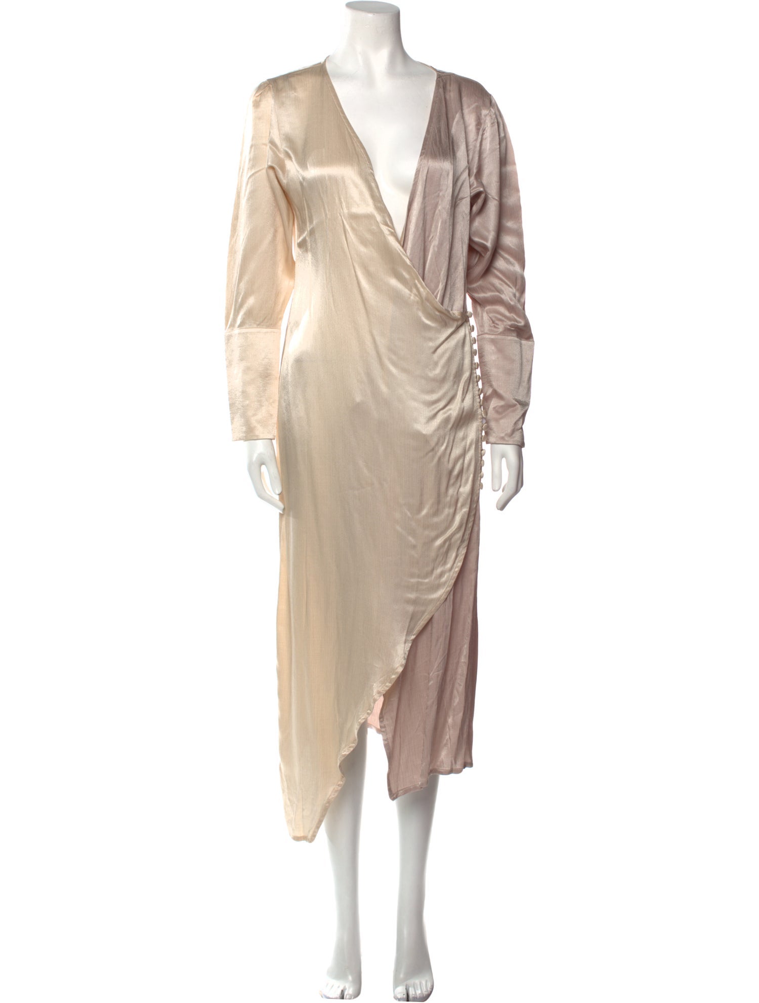 Envelope1976 V-Neck Midi Length Dress