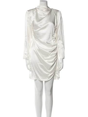 Envelope1976 Dresses Mock Neck Knee-Length Dress S