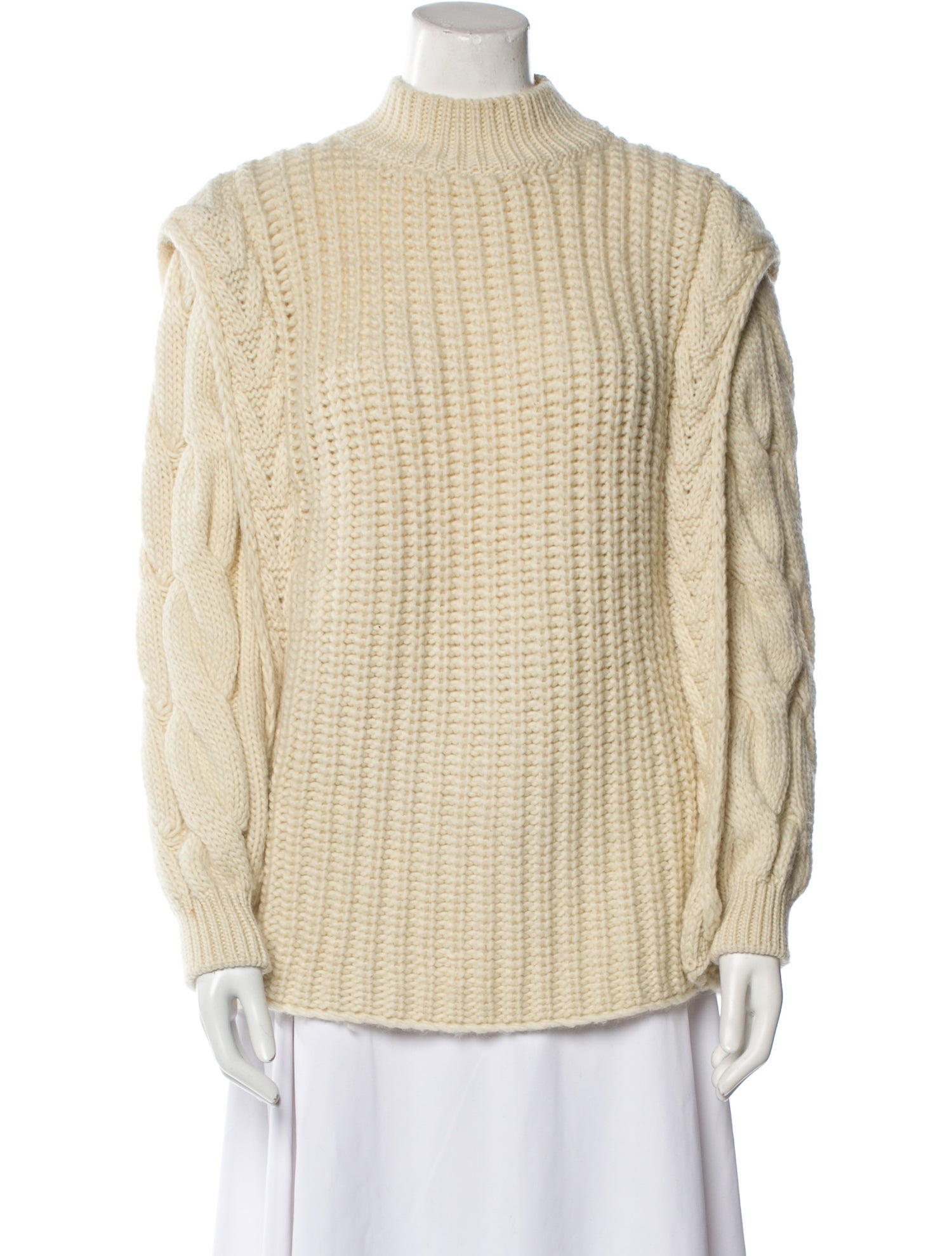 Envelope1976 Wool Mock Neck Sweater