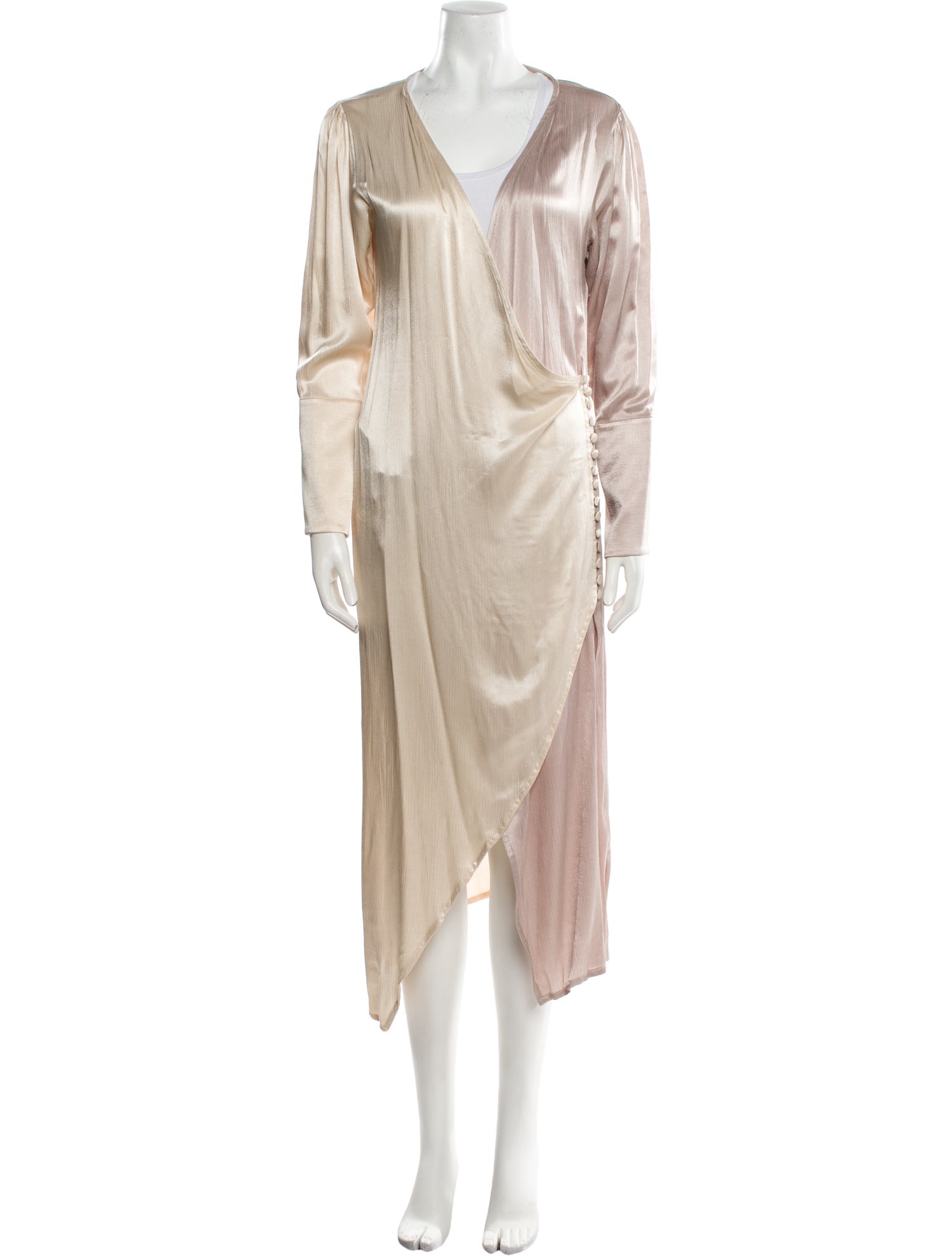 Envelope1976 V-Neck Midi Length Dress