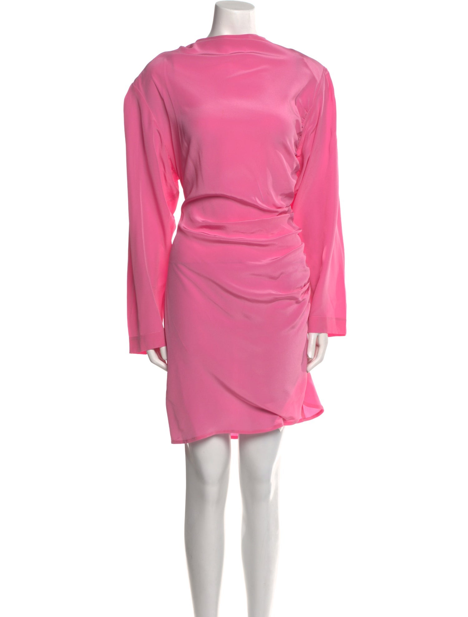 Envelope1976 Silk Knee-Length Dress