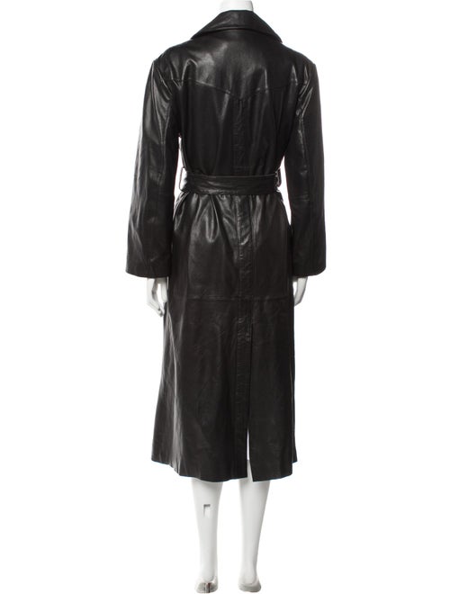 Envelope1976 Leather Trench Coat