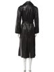 Envelope1976 Leather Trench Coat