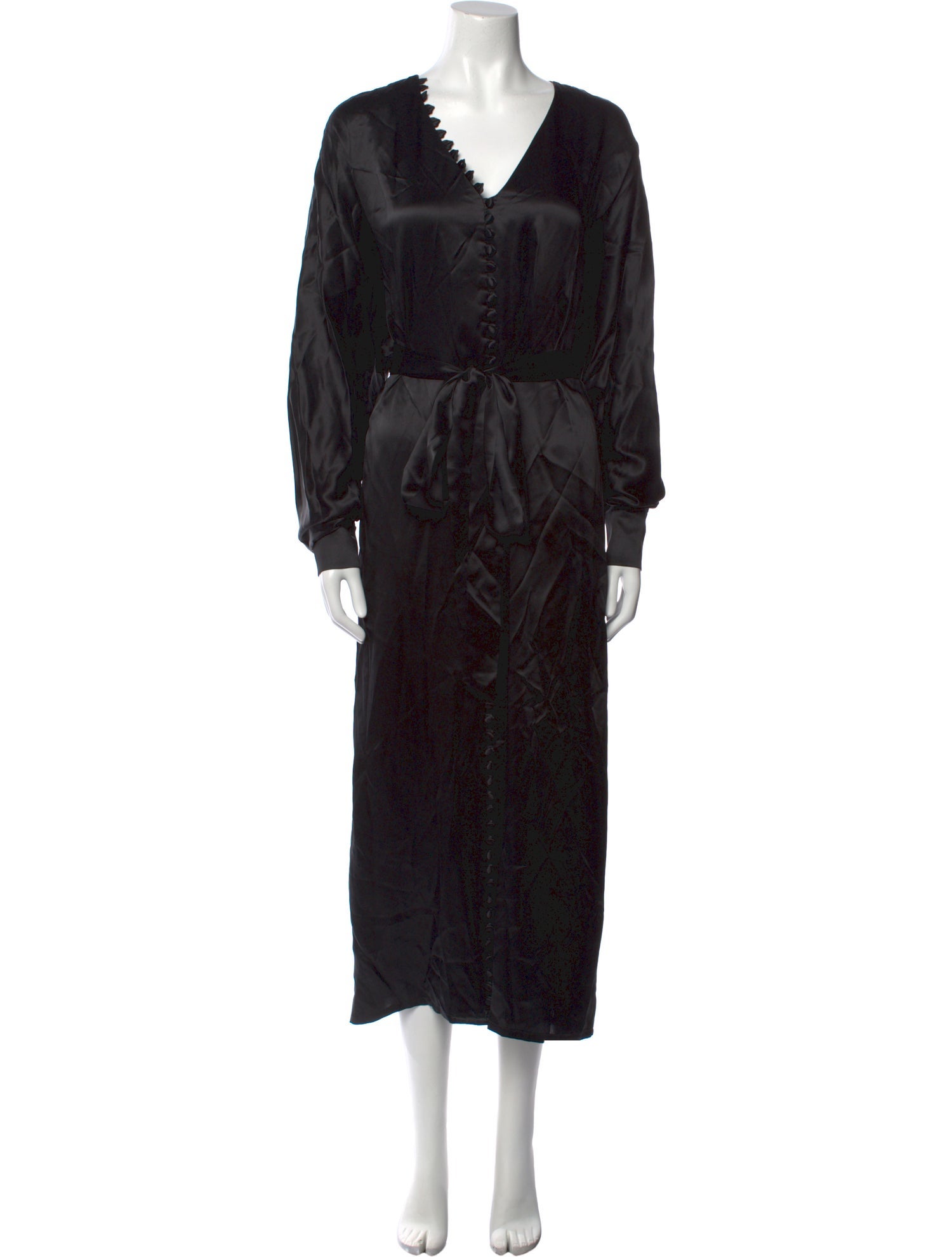 Envelope1976 Silk Long Dress