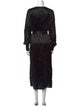 Envelope1976 Silk Long Dress