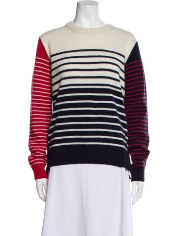 eolas Knitwear Wool Striped Sweater S