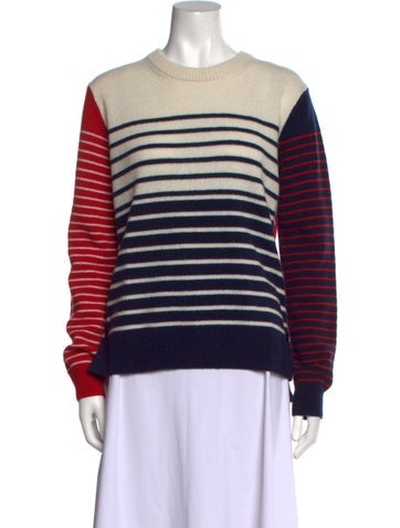 eolas Knitwear Wool Striped Sweater XS