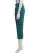 eolas Striped Midi Length Skirt
