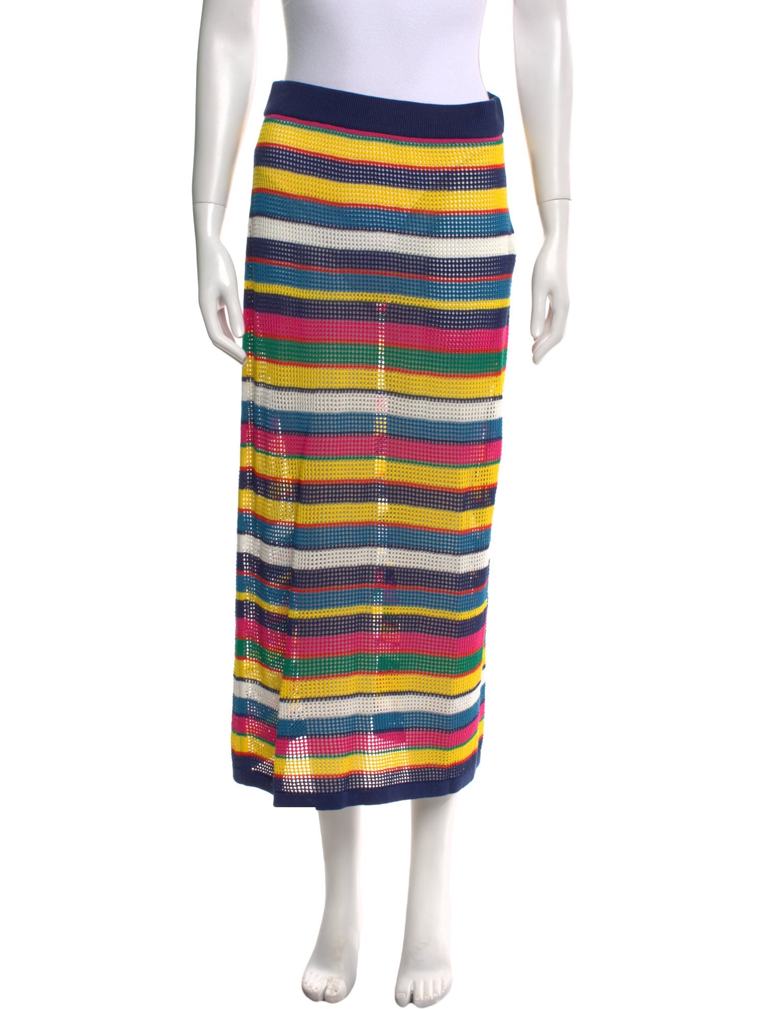 eolas Mesh Midi Length Skirt