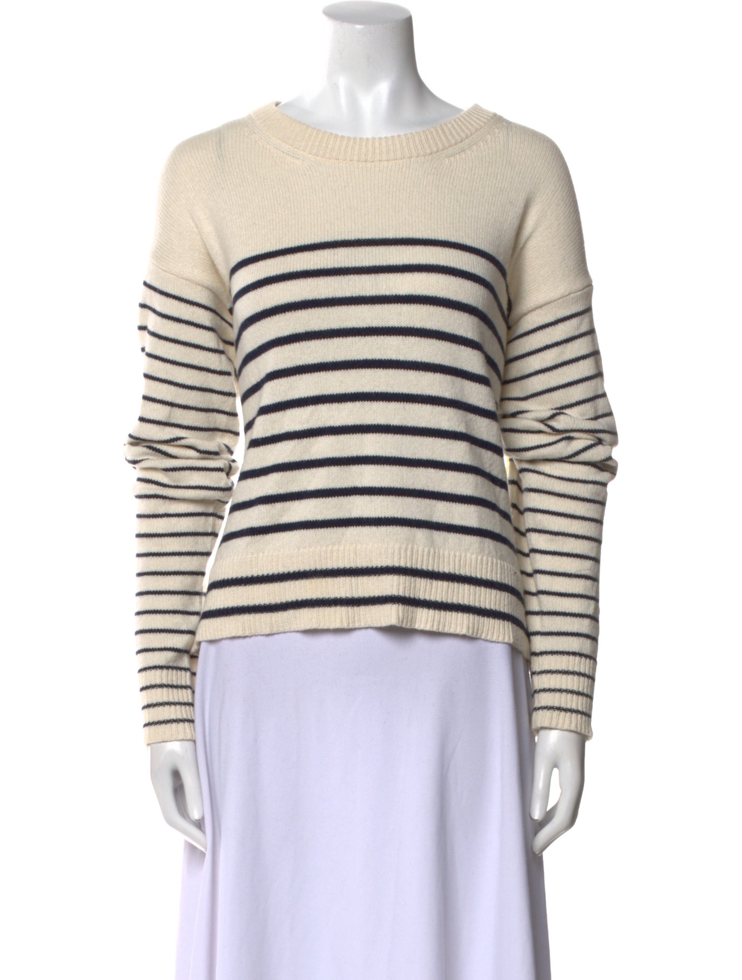 eolas Striped Crew Neck Top