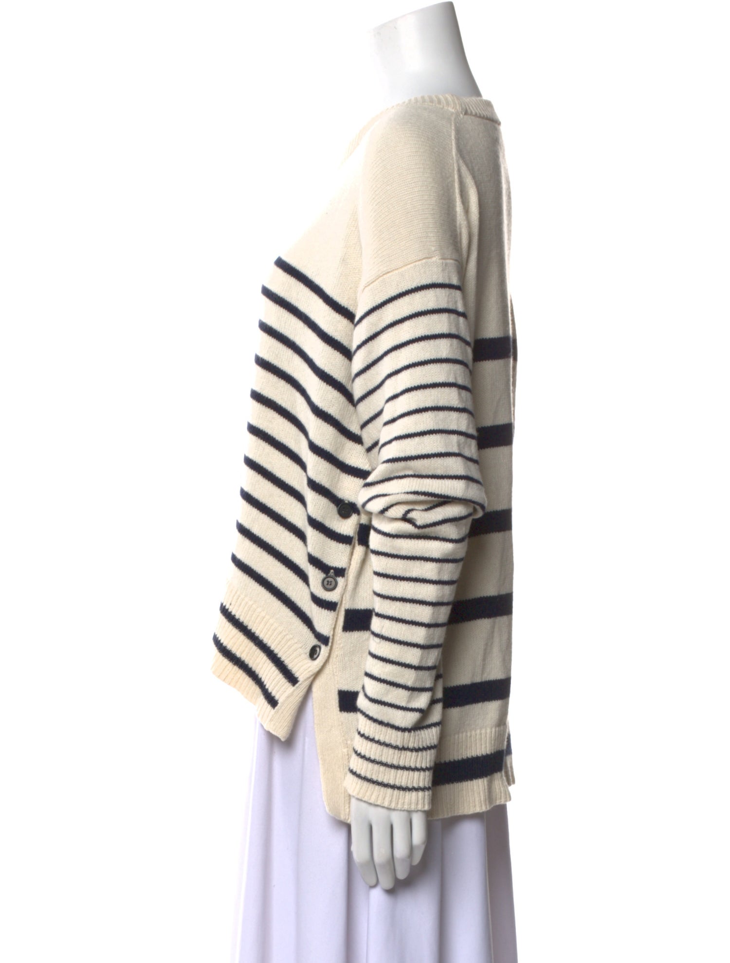 eolas Striped Crew Neck Top