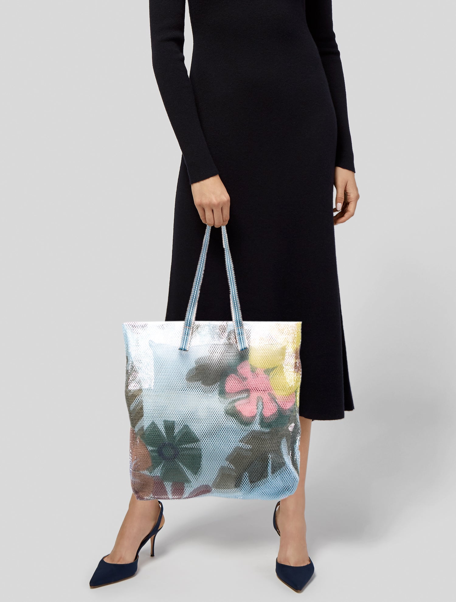 Epice Mesh Shoulder Bag