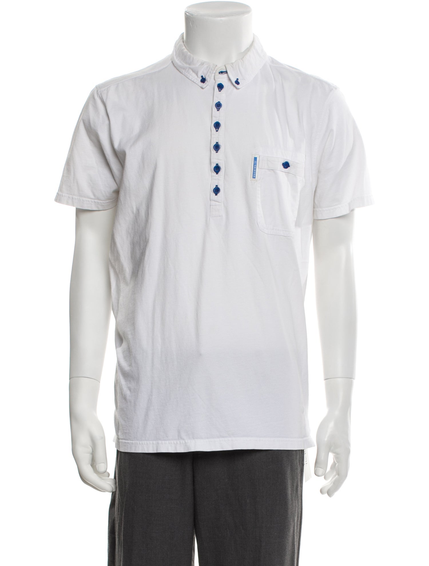 Escales - Paris Collar Short Sleeve Polo Shirt