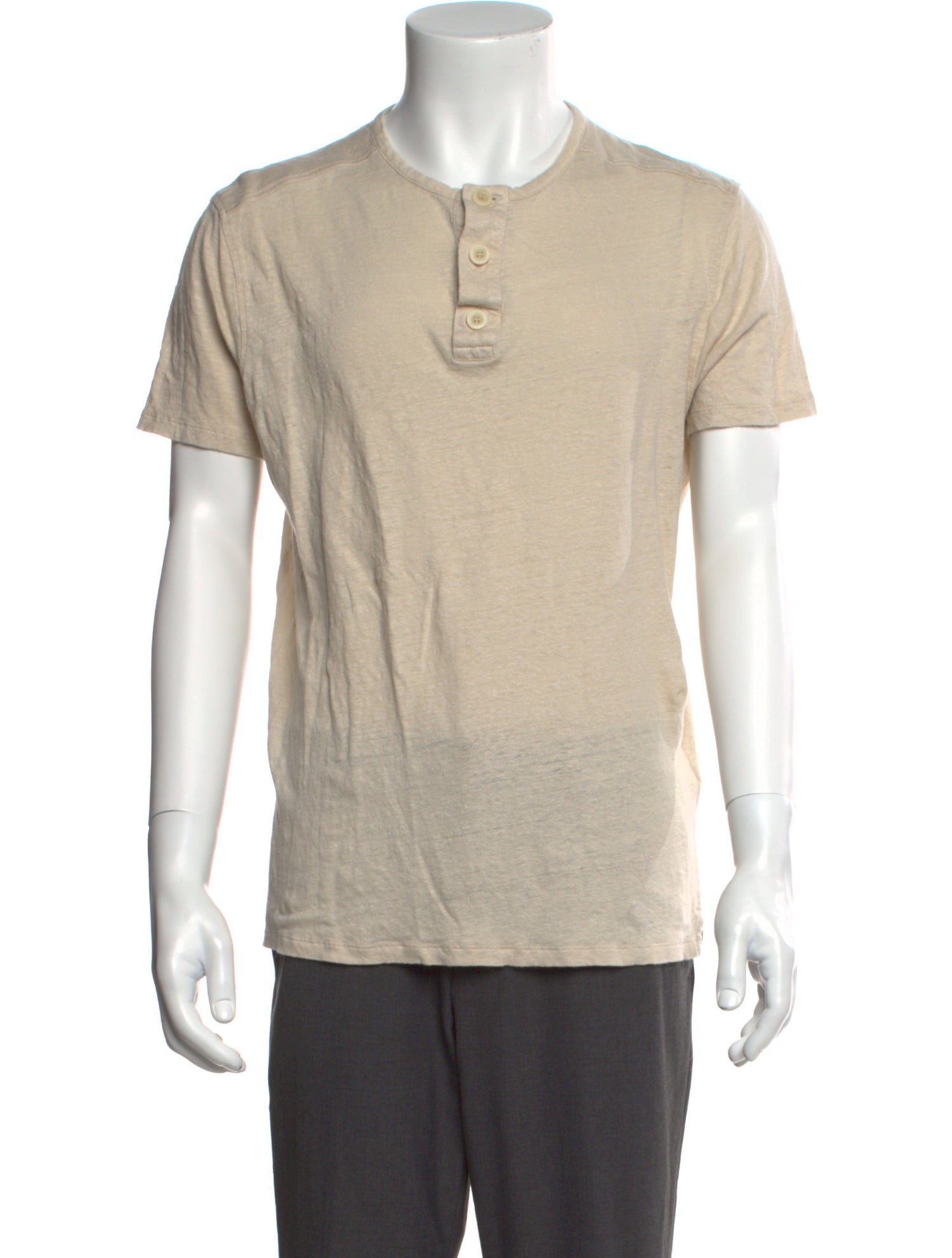 Escales - Paris Linen Crew Neck Henley