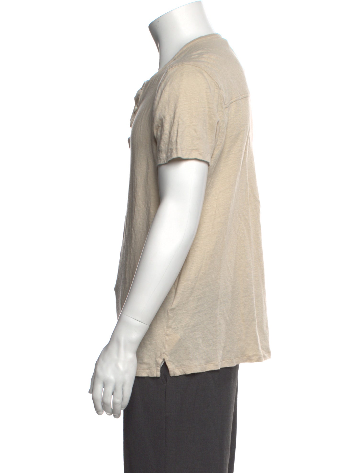 Escales - Paris Linen Crew Neck Henley